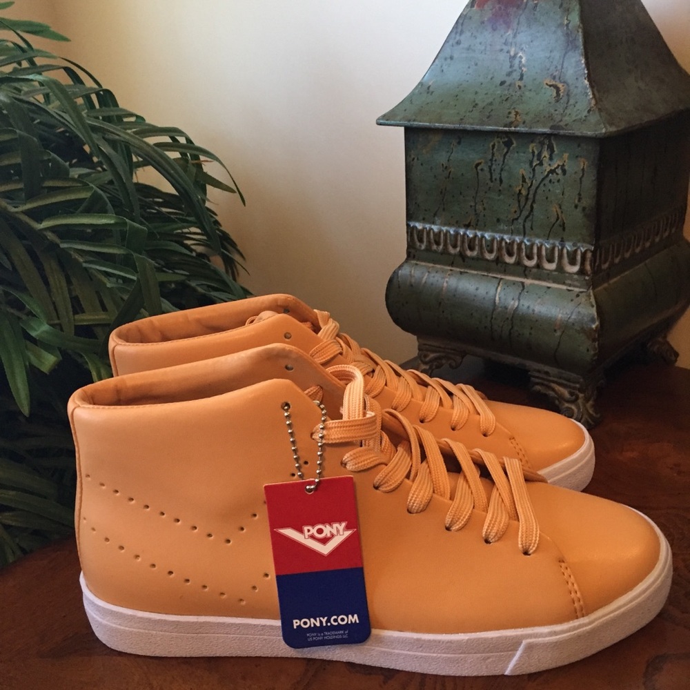 Pony Topstar Hi Lux Nude Sneakers